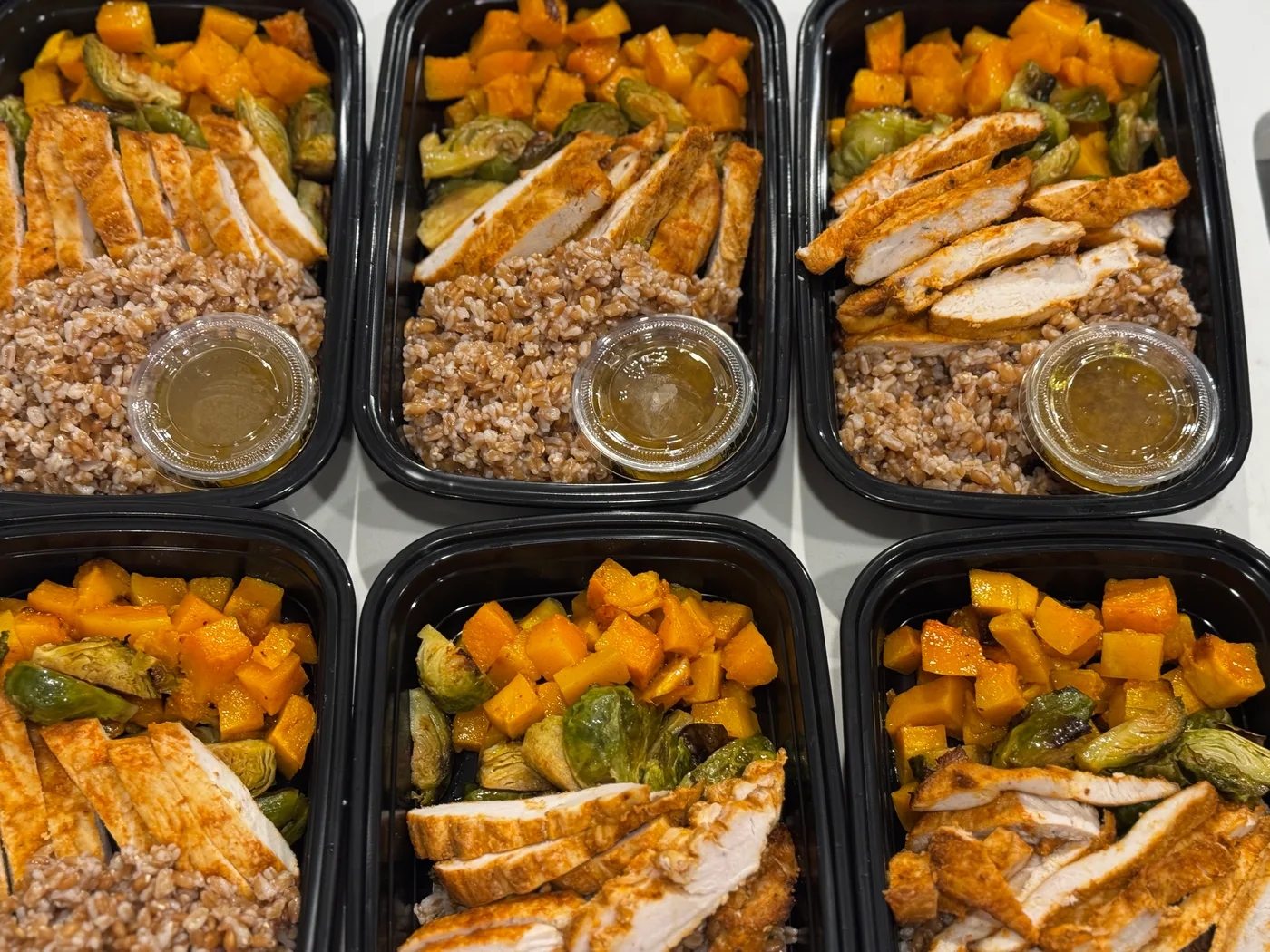 OohButter meal prep — fresh weekly packages